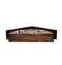 Irish Wolfhound I - wooden stand with bowls for a dog, decorative dog bowls, a gift for adopting a dog from the Art-Dog brand