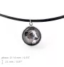 Italian Greyhound, Italian Sighthound - a set of jewelry with your photo, handmade set, bracelet and necklace by Art.-Dog brand