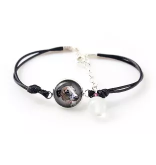 Italian Greyhound, Italian Sighthound - a set of jewelry with your photo, handmade set, bracelet and necklace by Art.-Dog brand