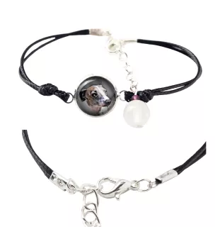 Italienisches Windspiel, Italian Greyhound - Armband in einer Schachtel mit Ihrem Foto, femininer Schmuck, ein ausgezeichnetes Geschenk der Marke Art-Dog.