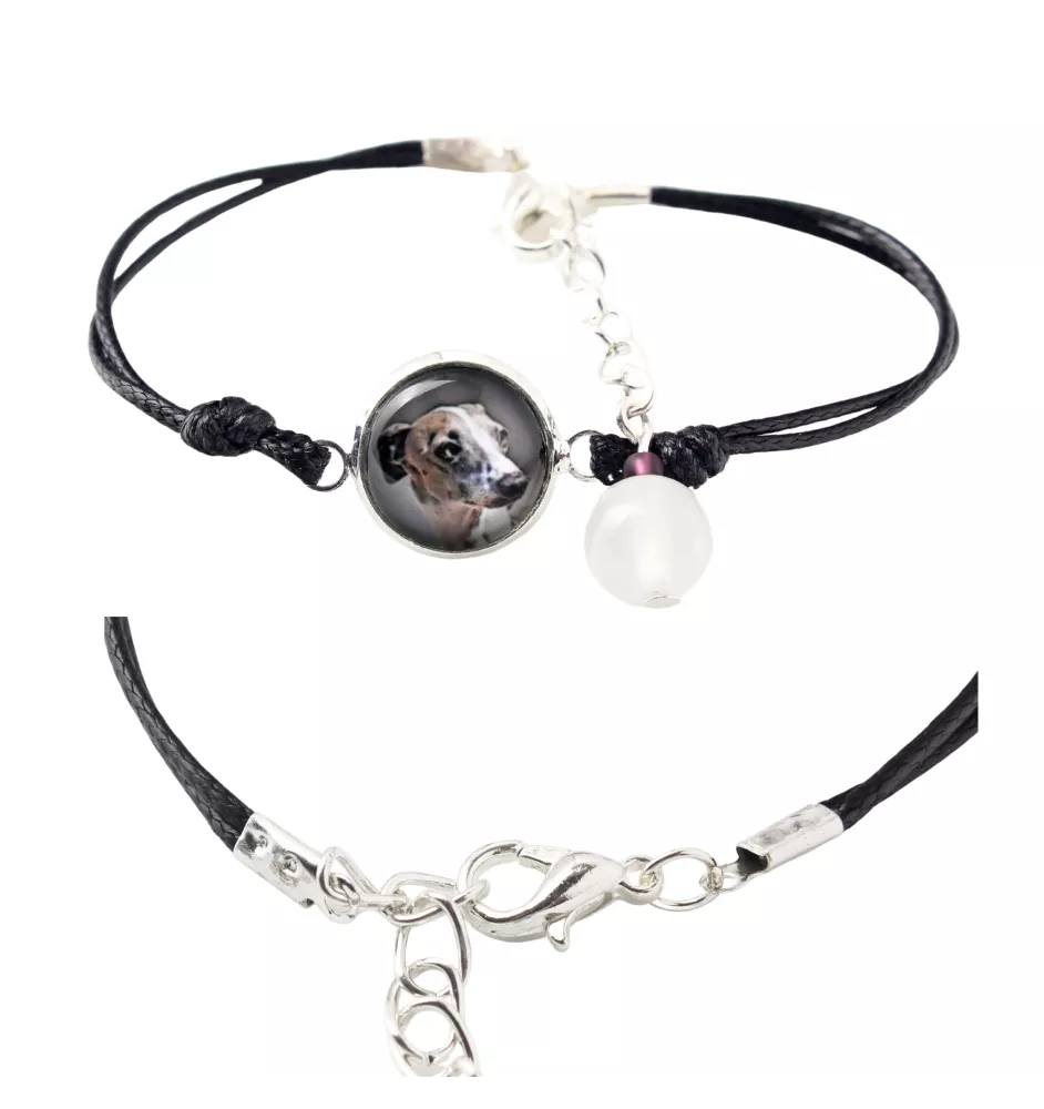 Levrette d'Italie, Petit lévrier italien - bracelet dans une boîte avec votre photo, bijoux féminins, cadeau parfait de la marque Art-Dog