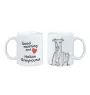Italian Greyhound, Italian Sighthound - cup with a dog, cup with a photo, personalized gift from the Art-Dog brand