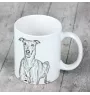 Italian Greyhound, Italian Sighthound - cup with a dog, cup with a photo, personalized gift from the Art-Dog brand