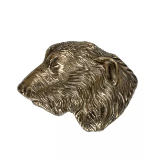 Lévrier irlandais, Irish wolfhound - bas-relief de chien, petit décor, plaque réaliste avec chien de la marque Art-Dog