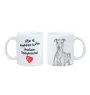 Levrette d'Italie, Petit lévrier italien - tasse avec chien, tasse avec photo, cadeau personnalisé de la marque Art-Dog
