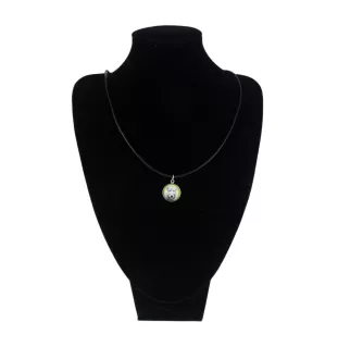 Irish Wolfhound - a set of jewelry in a box, necklace, earrings, bracelet, products from the Art-Dog brand