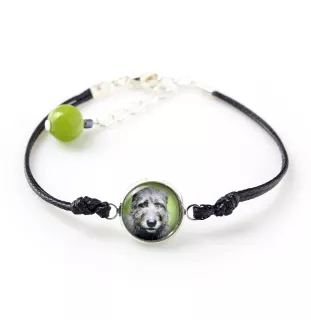 Irischer Wolfshund, Irish Wolfhound - Schmuckset in einer Schachtel, Halskette, Ohrringe, Armband, Produkte der Marke Art-Dog