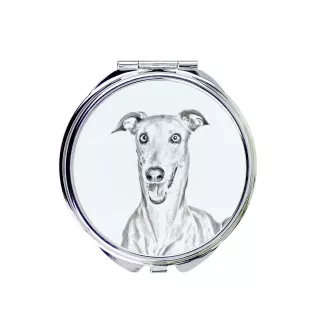 Charcik włoski lusterko ze zdjęciem psa Art-Dog