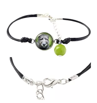 Irischer Wolfshund, Irish Wolfhound - Armband in einer Schachtel mit Ihrem Foto, femininer Schmuck, ein ausgezeichnetes Geschenk der Marke Art-Dog.