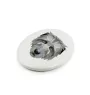 Irish Wolfhound - a plate with a geometric design and the brand name Art-Dog