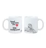 Irish Wolfhound - cup with a dog, cup with a photo, personalized gift from the Art-Dog brand