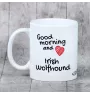 Lévrier irlandais, Irish wolfhound - tasse avec chien, tasse avec photo, cadeau personnalisé de la marque Art-Dog