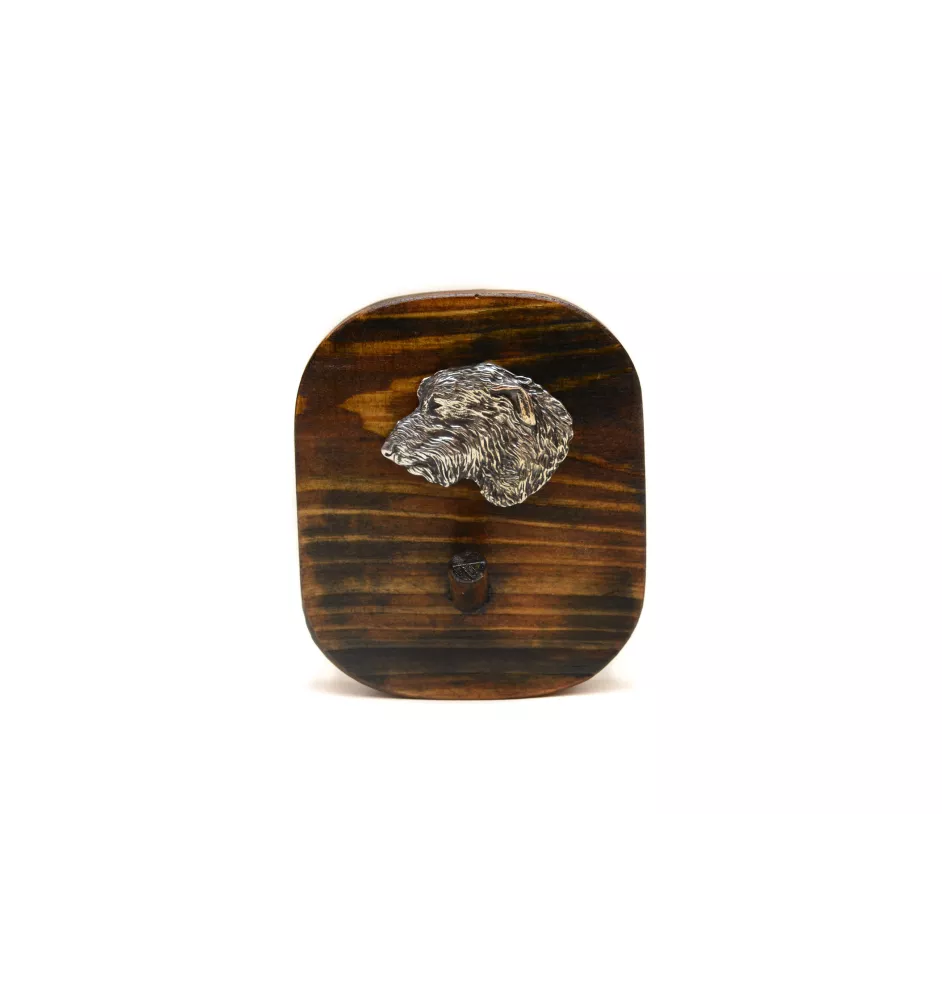 Wilczarz irlandzki wieszak drewniany pojedynczy Art-Dog