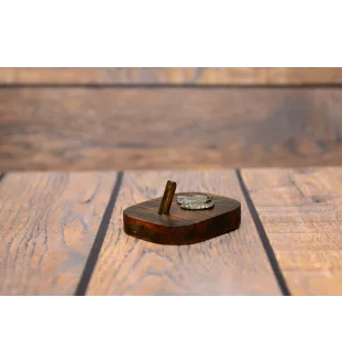 Wilczarz irlandzki wieszak drewniany pojedynczy Art-Dog