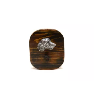 Irish Wolfhound - leash hanger, medal hanger with dog, key hook from Art-Dog brand