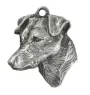 Jack Russell Terrier - Silver-plated dog pendant, handbag decoration, backpack pendant by Art-Dog brand