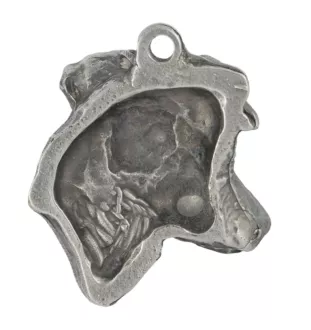 Jack Russell Terrier - Pendentif chien argenté, décoration de sac à main, pendentif sac à dos par la marque Art-Dog