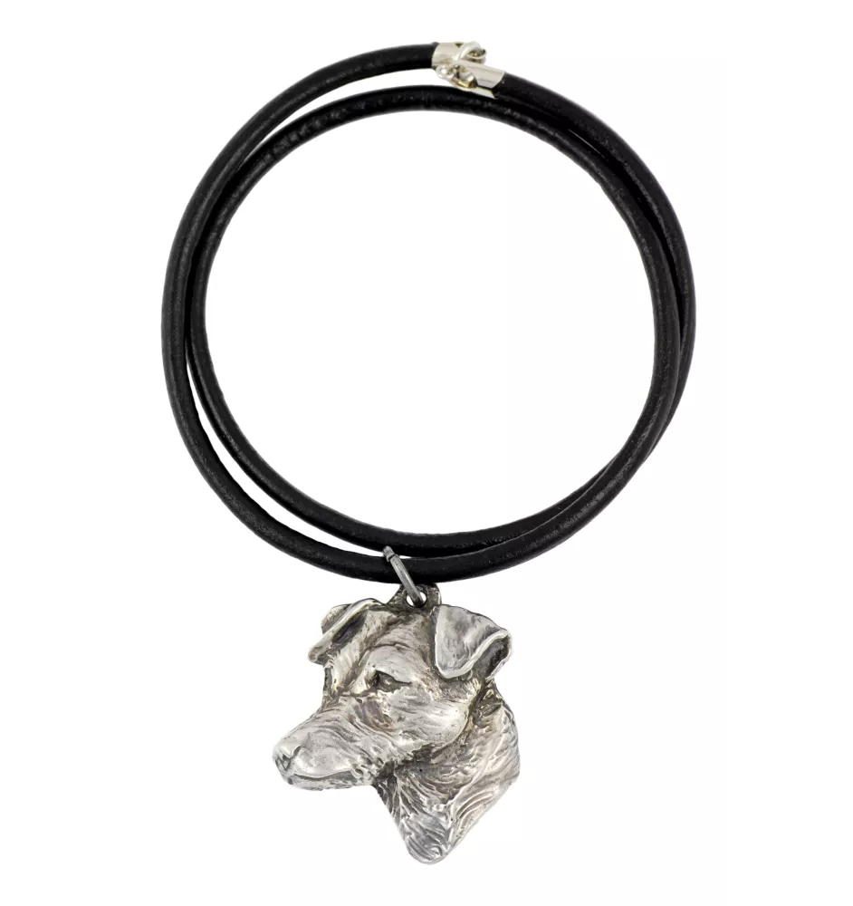 Jack Russell Terrier - Necklace with dog, silver-plated pendant for dog fan, unique jewelry by Art-Dog brand