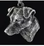 Jack Russell Terrier - Halskette mit Hund, versilberter Anhänger für Hundefans, einzigartiger Schmuck der Marke Art-Dog