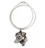 Jack Russell Terrier naszyjnik na lince Art-Dog