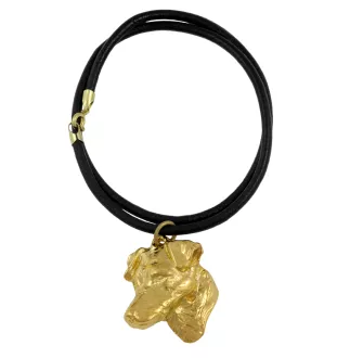 Jack Russell Terrier - Dog necklace, gold-plated pendant for dog fan, unique jewellery by Art-Dog brand