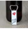 Jagdterrier - Flaschenöffner mit Hund, personalisierter Flaschenöffner für den Kühlschrank, ein einzigartiges Geschenk für Männer von der Marke Art-Dog