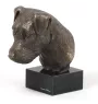 Jack Russell Terrier - Statue de chien, buste sur socle en pierre, sculpture, trophée pour exposition canine par la marque Art-Dog