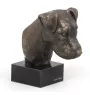 Jack Russell Terrier - Hundestatue, Büste auf Steinsockel, Skulptur, Trophäe für Hundeausstellung der Marke Art-Dog