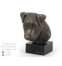 Jack Russell Terrier - Dog statue, bust on stone base, sculpture, trophy for dog show by Art-Dog brand