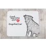 Jagdterrier - Mauspad mit Druck, personalisiertes Mauspad mit Hund, einzigartiges Gadget für Büroangestellte von Art-Dog.