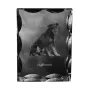 Chien d'arrêt - cristal avec photo de chien, statuette en verre avec photo, cadre exceptionnel avec photo de la marque Art-Dog