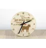 Jack Russell Terrier - Uhr mit Hund, Holzuhr mit Gravur, personalisierte Uhr von Art-Dog