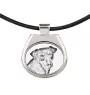Jagdterrier - dog necklace, personalized pendant with a photo, unique necklace for women and men by Art-Dog brand