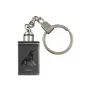 Jagdterrier - Crystal key ring with dog photo, illuminated key ring, unique gift by Art-Dog brand