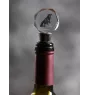 Jagdterrier - Bottle stopper, crystal wine stopper with photo, personalised gift for bartender by Art-Dog brand