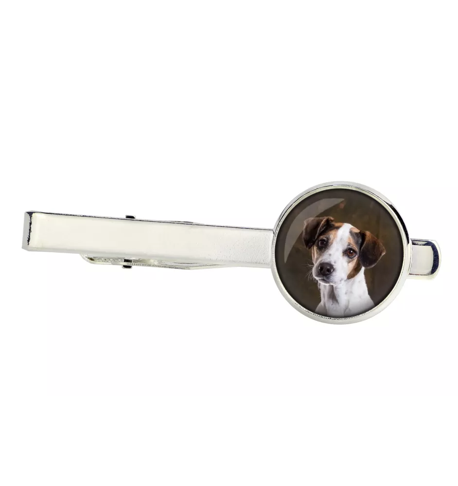 Jack Russell Terrier - tie clip, ornament, jewelry for an evening outfit by Art-Dog