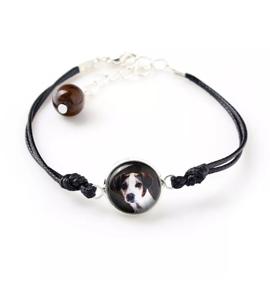 Jack Russell Terrier - bracelet avec votre photo faite à la main, bijoux unique de la marque Art-Dog