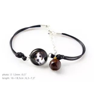Jack Russell Terrier - bracelet with your photo handmade, unique jewelry from the Art-Dog brand