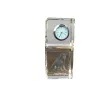Chien d'arrêt - montre en cristal avec photo, photo de chien dans un cristal, horloge de bureau personnalisée de la marque Art-Dog