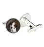 Jack Russell Terrier - cufflinks in a box, handmade jewelry, product of the Art-Dog brand