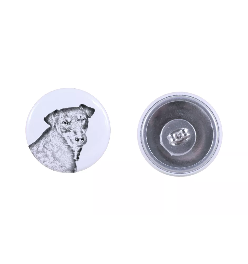Chien d'arrêt - boucles d'oreilles uniques avec un chien, votre animal de compagnie sur un porte-clés, marque propre Art-Dog