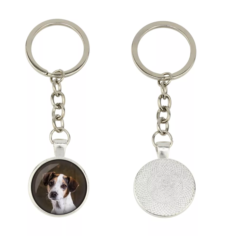 Jack Russell Terrier - keychain in a box, own photo, keychain pendant from Art-Dog brand