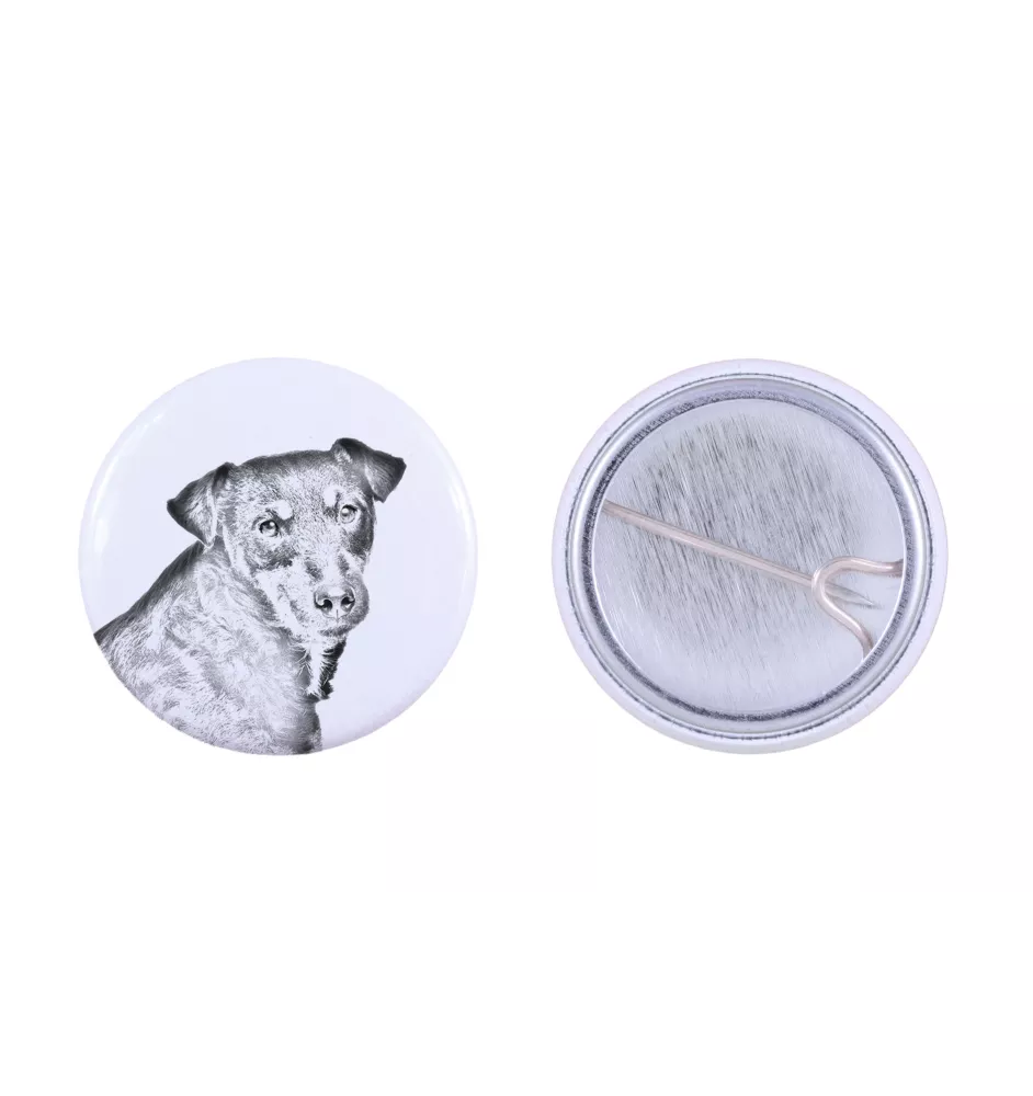 Jagdterrier - pin with your dog, add your own photo, Art-Dog brand