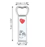 Jack Russell Terrier - Flaschenöffner mit Hund, personalisierter Flaschenöffner für den Kühlschrank, ein einzigartiges Geschenk für Männer von der Marke Art-Dog