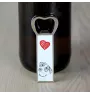 Jack Russell Terrier - Flaschenöffner mit Hund, personalisierter Flaschenöffner für den Kühlschrank, ein einzigartiges Geschenk für Männer von der Marke Art-Dog