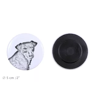 Chien d'arrêt - aimant avec un œil de chien, exceptionnellement léger, aimant puissant, produit fabriqué à la main par la marque Art-Dog