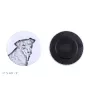 Chien d'arrêt - aimant avec un œil de chien, exceptionnellement léger, aimant puissant, produit fabriqué à la main par la marque Art-Dog