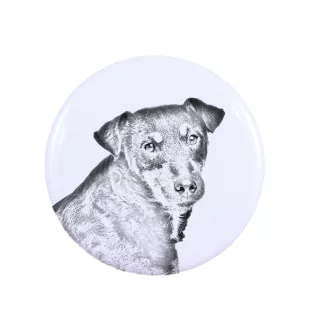 Chien d'arrêt - aimant avec un œil de chien, exceptionnellement léger, aimant puissant, produit fabriqué à la main par la marque Art-Dog