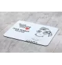 Jack Russell Terrier - mouse pad with print, personalized dog-themed mouse pad, unique gadget for an office worker by Art-Dog brand