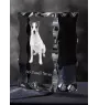 Jack Russell Terrier - cristal avec photo de chien, statuette en verre avec photo, cadre exceptionnel avec photo de la marque Art-Dog